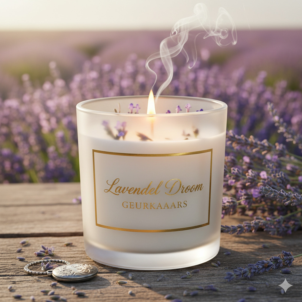 Lavendel Droom Geurkaars